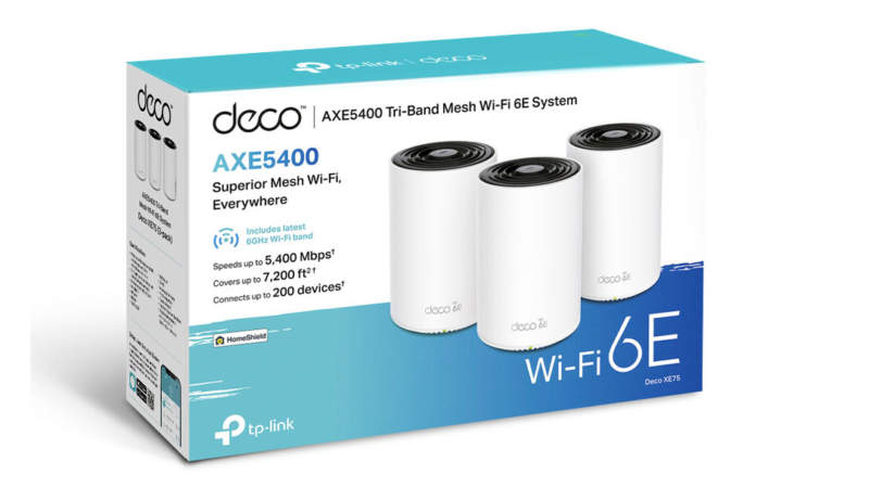 TP-Link Wi-Fi Mesh systém AXE5400 Deco XE75