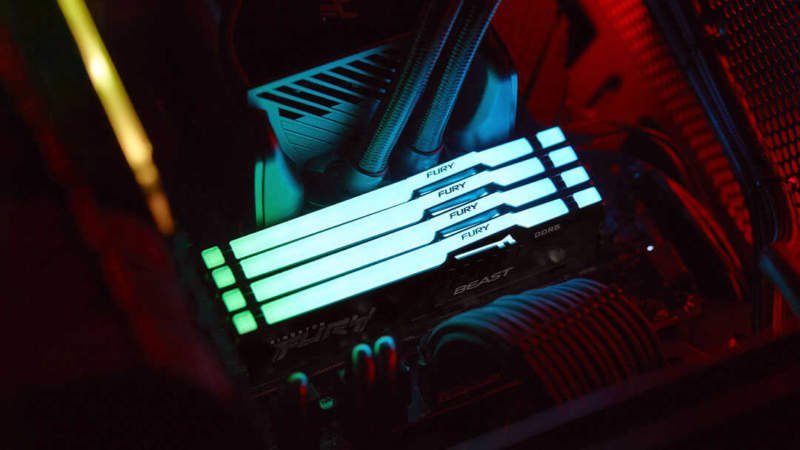 paměť Kingston FURY Beast DDR5 RGB