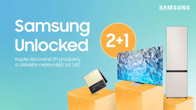 akce Samsung Unlocked - nejlevnější za korunu