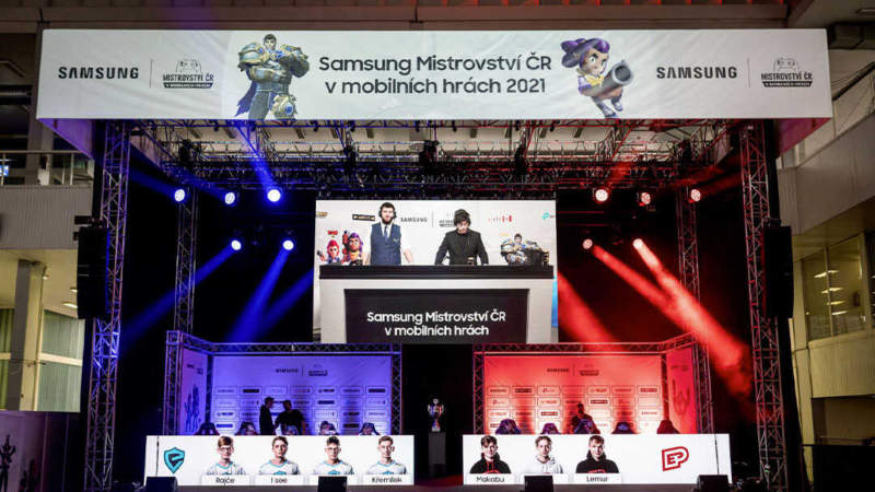 esport Samsung MČR v mobilních hrách 2021